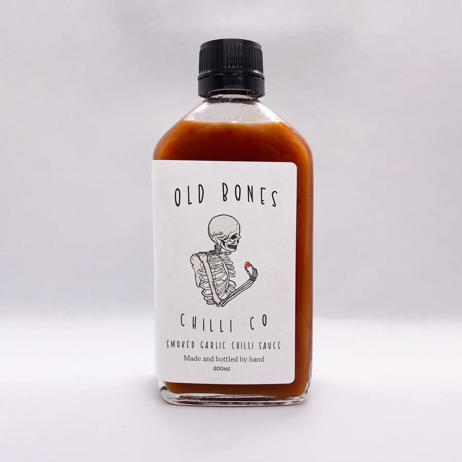 Old Bones Chilli Co - Smoked Garlic Chilli Sauce 200ml image 0