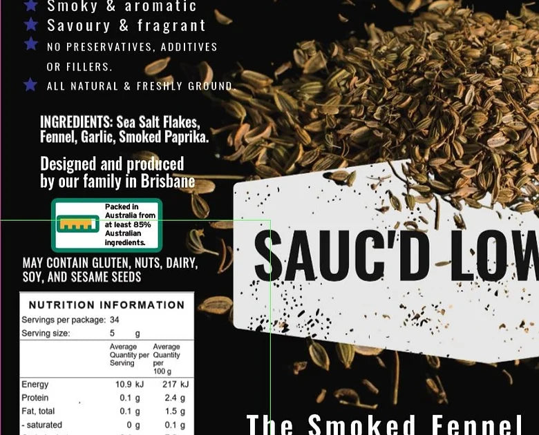 The Smoked Fennel Salt- 170G image 2