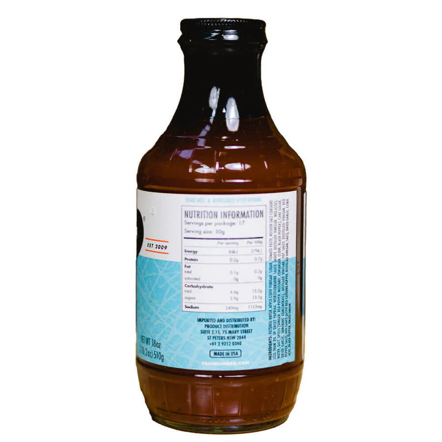 Franklin Barbecue Vinegar BBQ Sauce 510g image 1