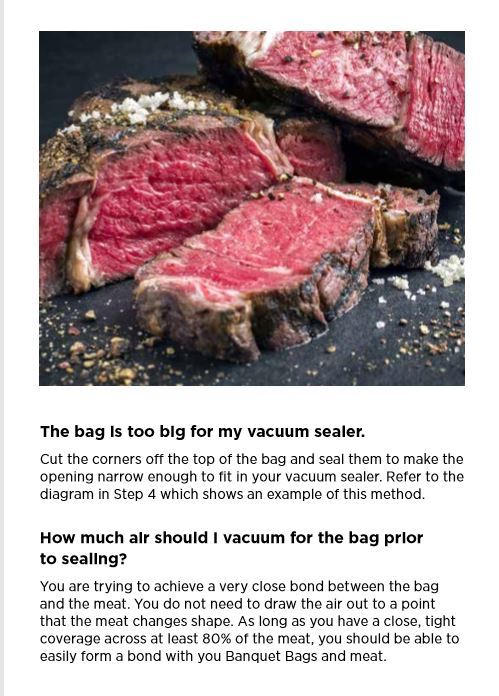 MISTY GULLY Banquet Bags – Dry Aged Steak image 2