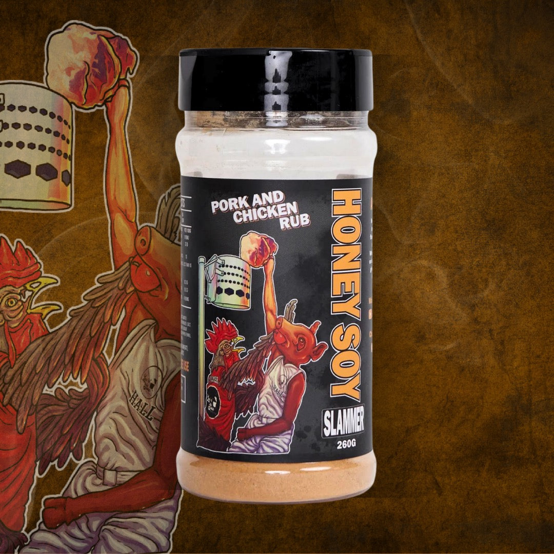 Honey Soy Slammer – Pork and Chicken Rub image 0