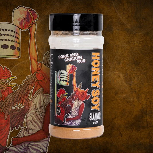 Honey Soy Slammer – Pork and Chicken Rub image 0