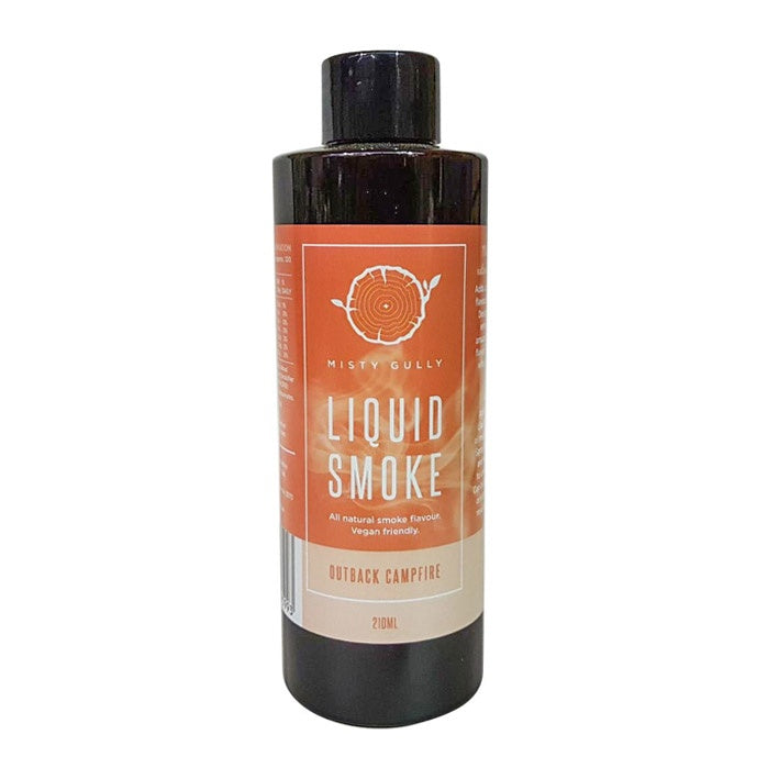 MISTY GULLY Liquid Smoke OUTBACK CAMPFIRE 210ml image 0