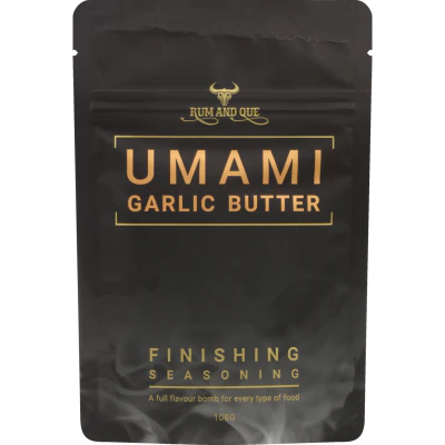 Rum and Que "UMAMI Garlic Butter" Finishing Seasoning image 0